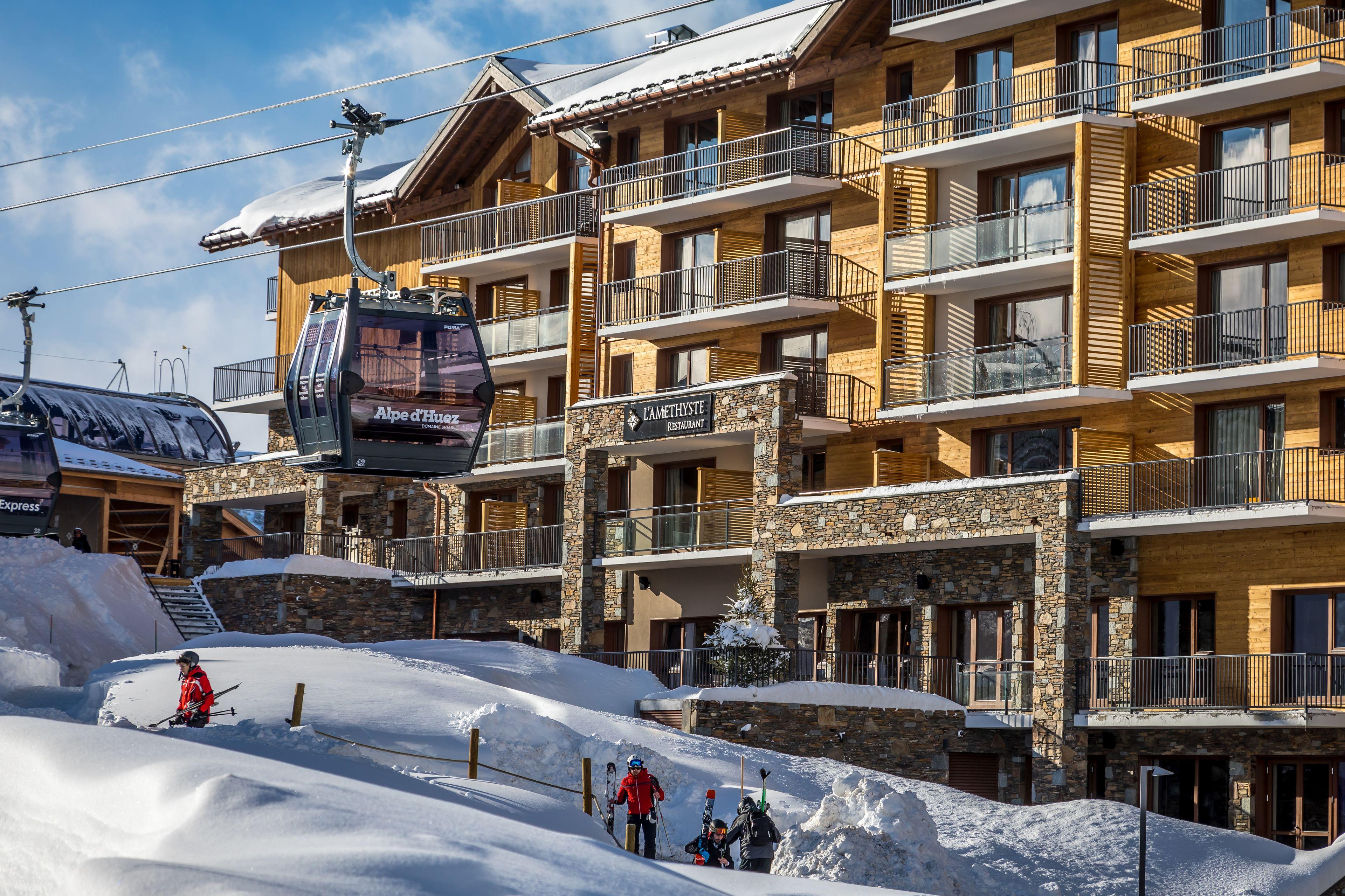 Royal Ours Blanc Boutique Hotel & Spa Alpe d'Huez Exteriör bild