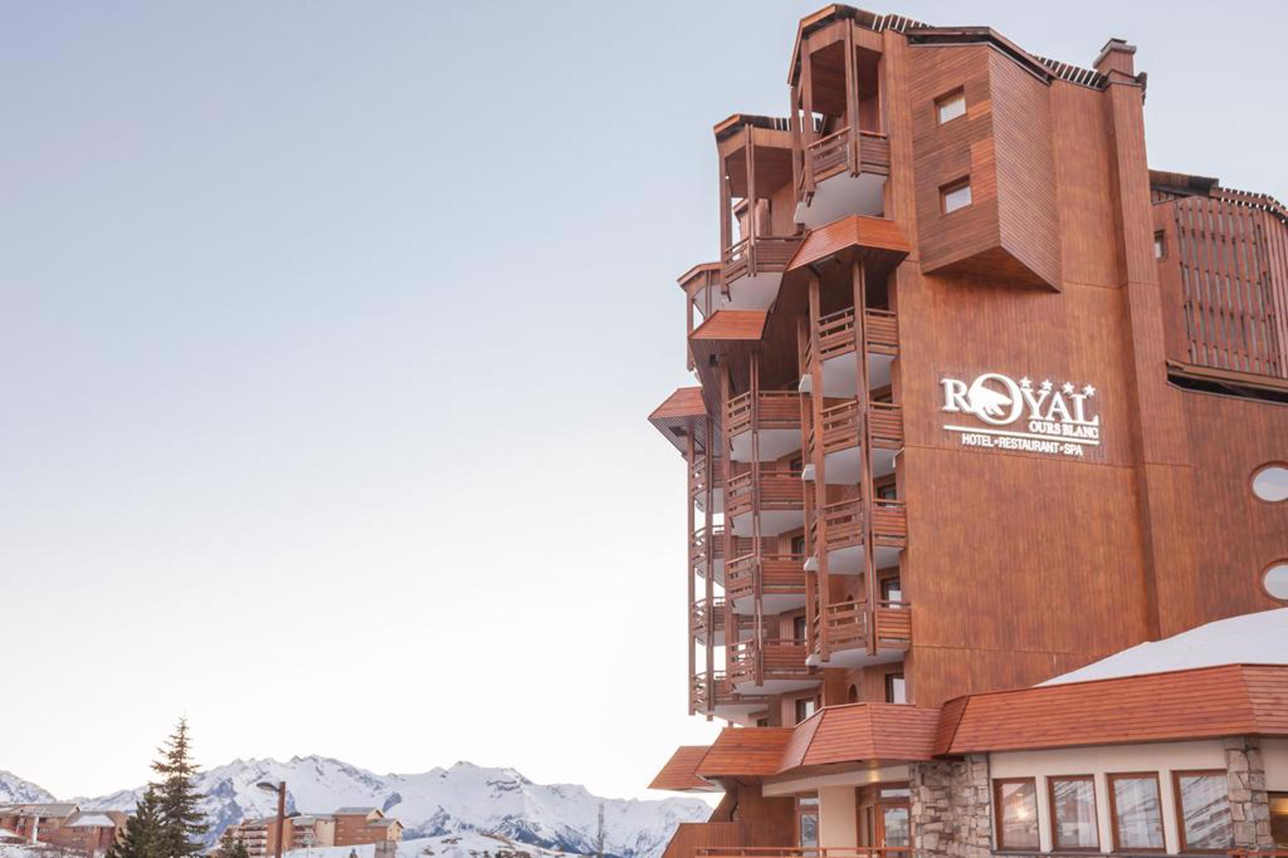 Royal Ours Blanc Boutique Hotel & Spa Alpe d'Huez Exteriör bild