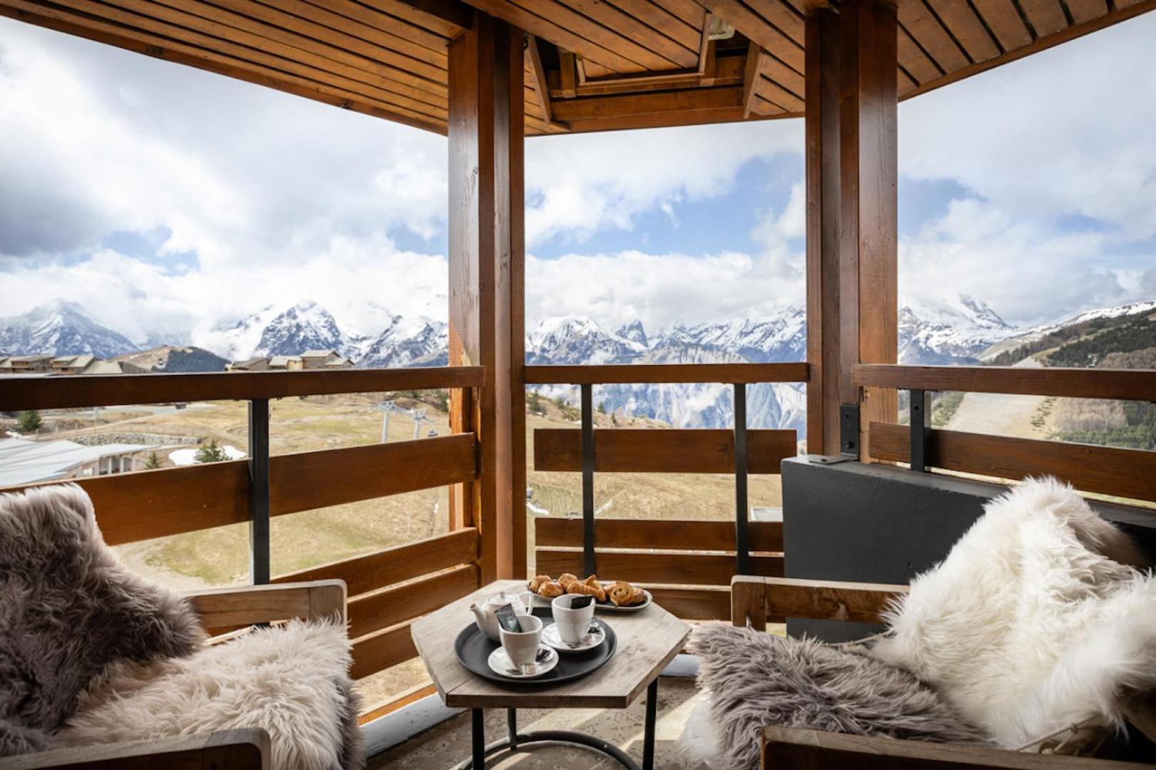 Royal Ours Blanc Boutique Hotel & Spa Alpe d'Huez Exteriör bild