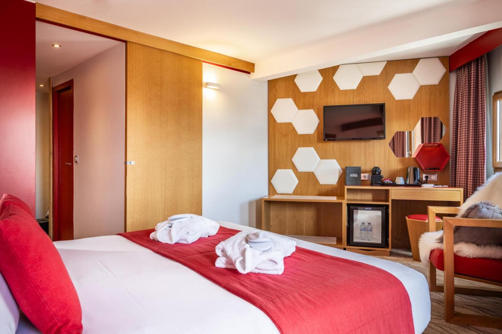 Royal Ours Blanc Boutique Hotel & Spa Alpe d'Huez Rum bild